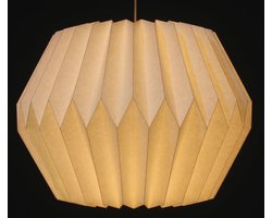 Papieren Lampenkap Origami Design - Plafondlamp 27x38x38 cm, Moderne Verlichting voor Binnen