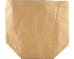 Papieren Opbergtas - Bloempotten Decoratie - Planten Verzorgen - Scheurwaterbestendig Materiaal - 25x40cm - Bruin