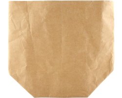 Papieren Opbergzak - Bloempot Cover - Planten Decoreren - Scheur- en Waterbestendig - 25x25x40cm - Bruin