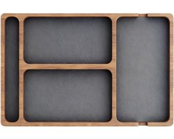 Papieren Organizer Lade - Desktop Opbergdoos - Bureau Opruimen - Warp-Resistant Hout - 298 x 179 cm