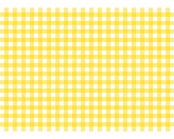 Papieren Placemats Onderleggers Gele ruit 50 stuks (30x42cm)