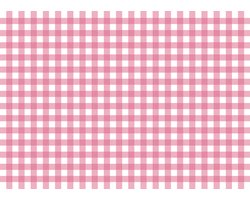 Papieren Placemats Onderleggers Roze ruit 50 stuks (30x42cm)