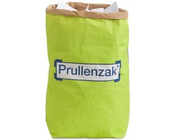 Papieren prullenzak groen - Papieren Zak XXL - 5 stuks per set