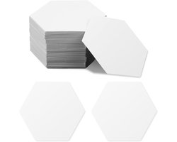 Papieren Sjablonen voor Quilten - 200 Stuks - 2,54 cm - Zeshoekige Paper Piecing Dies - Patchwork Benodigdheden - Quilten en Splicing - Handige Tools