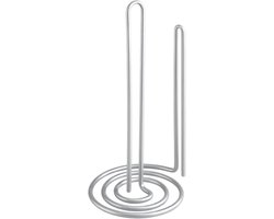 Papierrolhouder 15x32cm met Coating en Grijze Afwerking