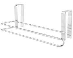 Papierrolhouder, Hanger voor Papierrollen Rek, RVS Buizen Vloeiende Plank Hand Rol Papier Towelhouders voor Keuken Badkamer Toilet Voorraadkast