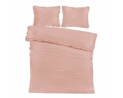 Papillon Fleur Dekbedovertrek - Lits-jumeaux - 240x200/220 cm - Roze