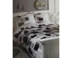 Papillon Geneve Dekbedovertrek - Eenpersoons - 140x200/220 cm - Grey