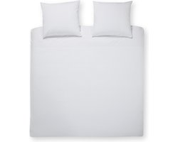 Papillon Mendoza Dekbedovertrek - Eenpersoons - 140x200/220 cm - Wit