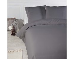 Papillon Mendoza Dekbedovertrek - Litsjumeaux - 240x200/220 cm - Antraciet