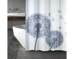 Papillon Textiel Douchegordijn - Schimmelvrij - 180x200 - Paardenbloem Pluis
