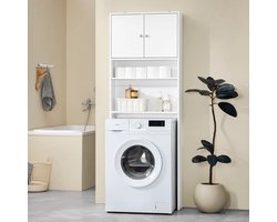 Parasha Nova Badkamer kast - Badkamermeubel - Opbergkast - Vrijstaand toilet Ruimtebespaarders