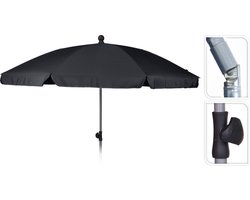 Parasol 200 cm Antraciet