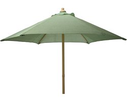 Parasol 220 cm hdpe doek groen