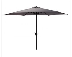Parasol Antraciet Ø300 cm voor Tuin en Terras | met handig opdraaisysteem