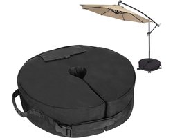 Parasol basisgewichtenzak - Tot 40kg, Heavy Duty Cantilever Basis Gewicht voor Banaan Overhangende Parasol Kruisstandaard Extra Zandzakken Gewogen Patio Outdoor Tuin Parasol Basis