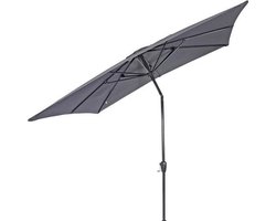 Parasol Libra, Grijs, 2,5x2,5 meter