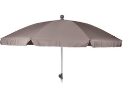 Parasol Ø 200cm - Verstelbaar - Taupe