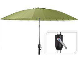 Parasol Shanghai - Kantelbaar - Ø270cm - Limoen Groen