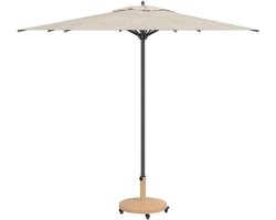 Parasol Voet - Parasolstandaard Grondanker - Terras Stabiliseren - Weerbestendig Beton - 48 x 48 x 32 cm - Grijs