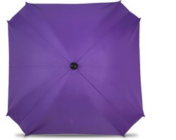 Parasol voor kinderwagen met UV-bescherming en flexibele bevestigingsarm - diameter 68 cm, paars