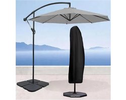 Parasolhoes - Paraplubeschermer Terras - Parasol Beschermen - Scheurbestendig Oxford Doek - 235x40x70cm - Paars