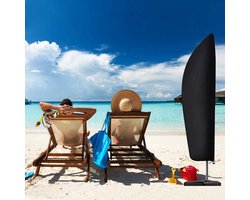 Parasolhoes Waterdicht - Duurzame Bescherming tegen Weer en Wind - UV-bestendig en Slijtvast Materiaal - Geschikt voor Staande en Zweefparasols - Ademend en Makkelijk te Bevestigen - Ideaal voor Langdurige Buitenopslag