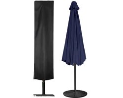 Parasolhoezen - 190×50×30cm - Parasolhoes - Beschermhoes parasol - Outdoor Cover - Staande Parasol - Hoes Parasol - Beschermhoes - Waterdichte Parasolhoes - Waterbestendig & Anti-UV - Zwart - Weersbestendige Parasolhoes
