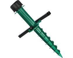 Parasolhouder om in te schroeven - Grondhuls voor de tuin of op het strand - Basis voor parasols - Grondpin