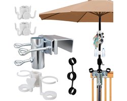 Parasolklem balkon - Parasolhouder - Parasolhouder balkon - Parasolklem - Balkonklem - Must have voor uw parasol!