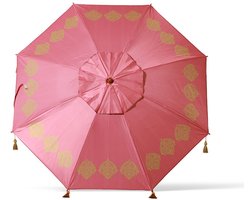 Parasoll Ø 200 cm Franjes Oxford stoffen