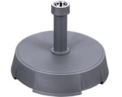 Parasolvoet Beton - Parasolhouder Zwaar - Stabiele Parasol Plaatsen - Kunststof Mantel Gevuld - 30 kg - Antraciet