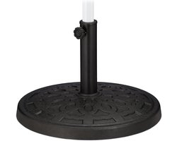 Parasolvoet op Wielen - Stevig en Verplaatsbaar - Voor Stabiele Ondersteuning van Parasol - Weerbestendig en Duurzaam Design - Geschikt voor Tuin, Terras en Balkon - Makkelijk Verrijdbaar en Praktisch in Gebruik