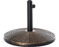 Parasolvoet op Wielen - Stevig en Verplaatsbaar - Voor Stabiele Ondersteuning van Parasol - Weerbestendig en Duurzaam Design - Geschikt voor Tuin, Terras en Balkon - Makkelijk Verrijdbaar en Praktisch in Gebruik