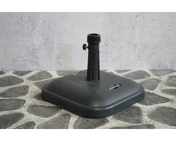 Parasolvoet Vierkant - Antraciet Beton - 48x48x38cm - SenS-Line
