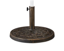parasolvoet - voor 38-50 mm stokken - Ø 49,5 cm - kunststof
