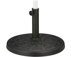 parasolvoet - voor 38-50 mm stokken - Ø 50 cm - kunststof - parasolstandaard