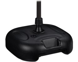 parasolvoet - vulbaar - voor 25-32 mm stokken - 44 x 42 cm - kunststof