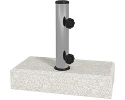 Parasolvoeten - Voet Parasol - Parasolhouder - Tuin - Grijs - Ø32/38/48 mm