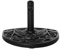 Parasolvoeten - Voet Parasol - Tuin - Zwart - Ø35/38/48 mm