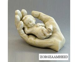 Parastone beeldje baby in hand - los - ivoor - 2625.50 - 6 cm hoog