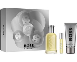 Parfumset voor Heren Hugo Boss BOSS BOTTLED 3 Onderdelen