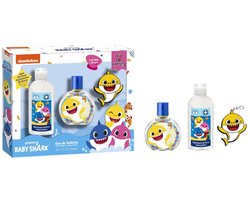 Parfumset voor Kinderen Baby Shark (3 pcs)