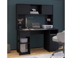 Parisot - Bureau - 138 cm - Zwart