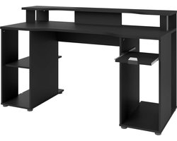 Parisot - Bureau - 150 cm - Zwart - met LED
