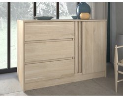Parisot - Commode - Bruin - 110x50x77 cm