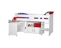 Parisot - halfhoogslaper - Wit - 90 x 200 cm