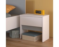 Parisot - Nachtkastje - Wit - 40cm