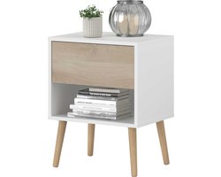 Parisot - Nachtkastje - Wit - 44cm