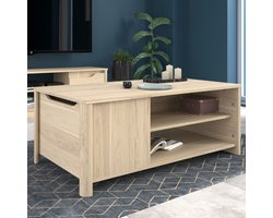 Parisot - Salontafel - Bruin - 110x60x42 cm